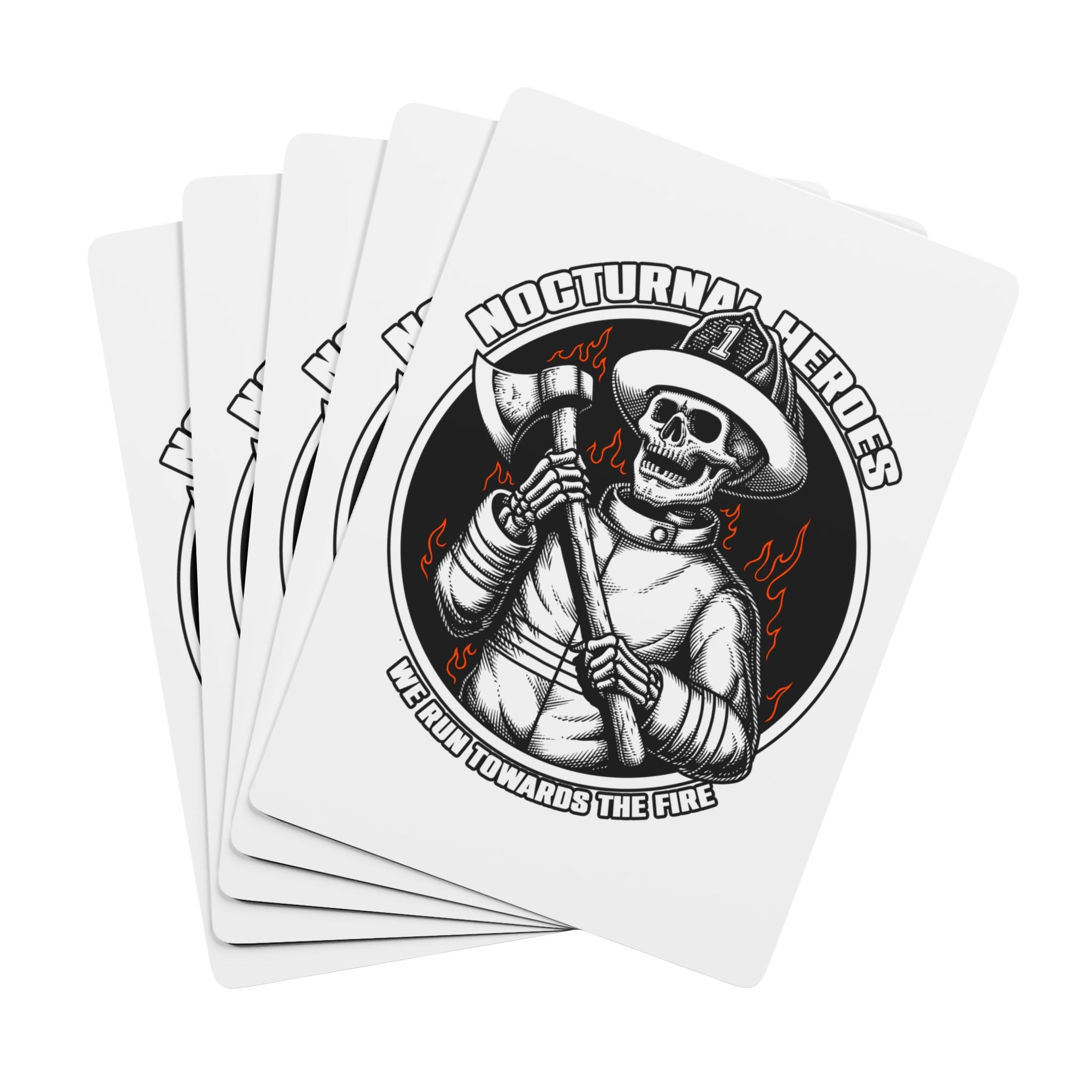 Nocturnal Heroes Firehouse Cards